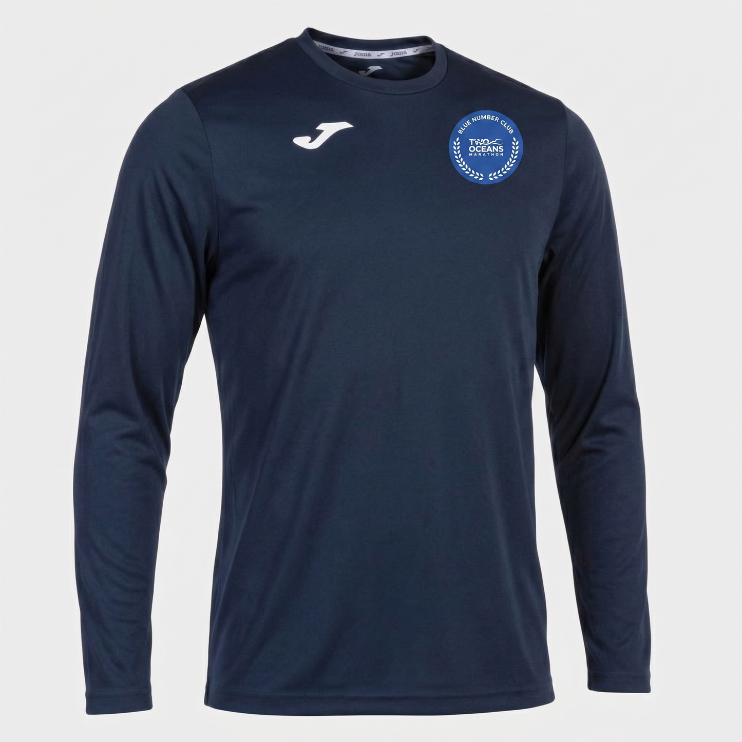 Blue Number Combi Long Sleeve T-Shirt