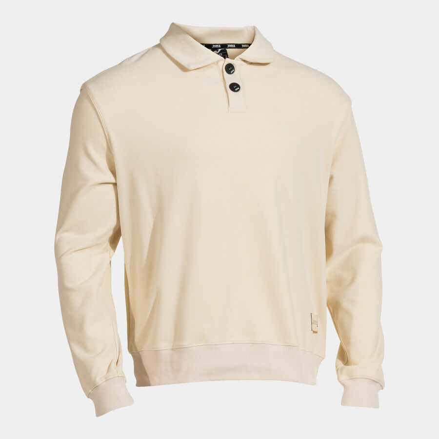 POLO LONG SLEEVE MIMETIC BEIGE