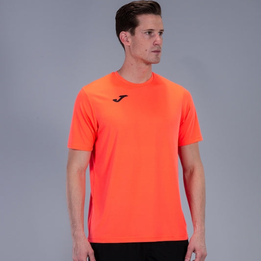 Fluorescent Orange Combi Coral Sports T-shirt