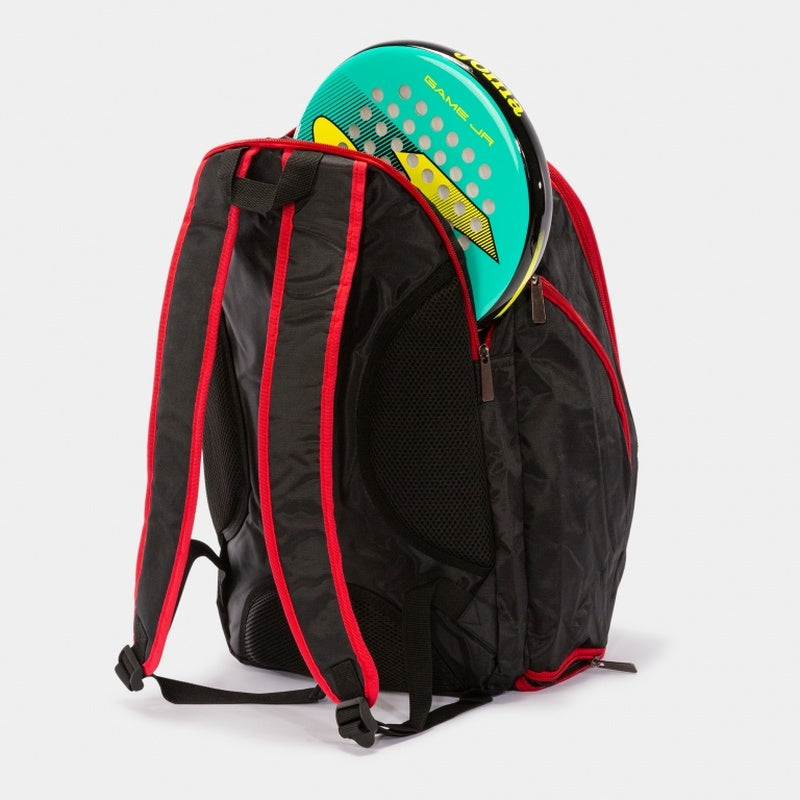 Open Red Backpack