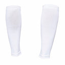 LEG COMPRESSION SLEEVES WHITE