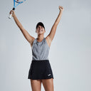 OPEN II BLACK TENNIS SKIRT
