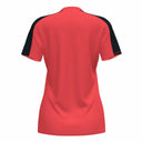 ACADEMY SHORT SLEEVE T-SHIRT FLUOR CORAL-BLACK