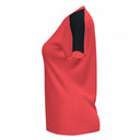 ACADEMY SHORT SLEEVE T-SHIRT FLUOR CORAL-BLACK