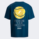 CHALLENGE SHORT SLEEVE T-SHIRT BLUE