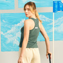 MIMETIC TANK TOP GREEN
