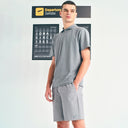 RESORT SHORT SLEEVE POLO GRAY