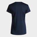RECORD III SHORT SLEEVE T-SHIRT NAVY BLUE