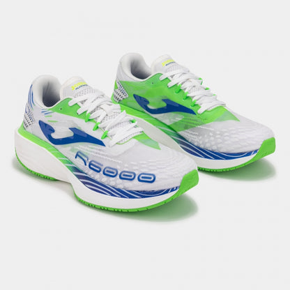 R.6000 2602 WHITE ROYAL BLUE Running Shoes