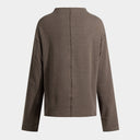 MIMETIC SWEATSHIRT BROWN
