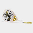 SLAM PRO ICONIC PADDLE RACKET WHITE GOLD