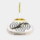 SLAM PRO ICONIC PADDLE RACKET WHITE GOLD