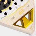 SLAM PRO ICONIC PADDLE RACKET WHITE GOLD