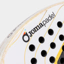 SLAM PRO ICONIC PADDLE RACKET WHITE GOLD