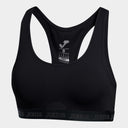 R-CITY ICONIC SPORTS BRA BLACK