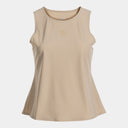 RESORT SLEEVELESS SHIRT BROWN