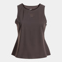 RESORT SLEEVELESS SHIRT BROWN