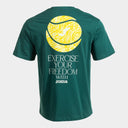 CHALLENGE SHORT SLEEVE T-SHIRT GREEN TURQUOISE