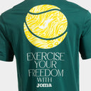 CHALLENGE SHORT SLEEVE T-SHIRT GREEN TURQUOISE