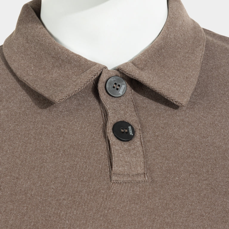 Long Sleeve Polo Mimetic