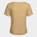 SOFT SHORT SLEEVE T-SHIRT BEIGE