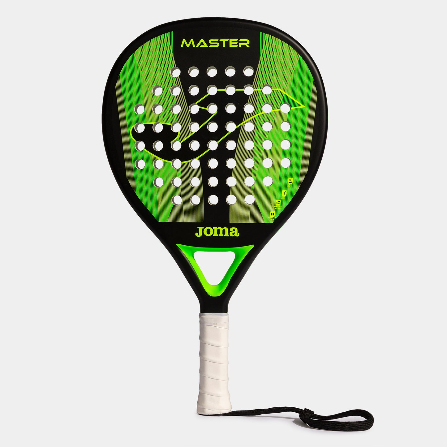 Master Padel Racket Black Fluor Green