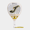 SLAM PRO ICONIC PADDLE RACKET WHITE GOLD