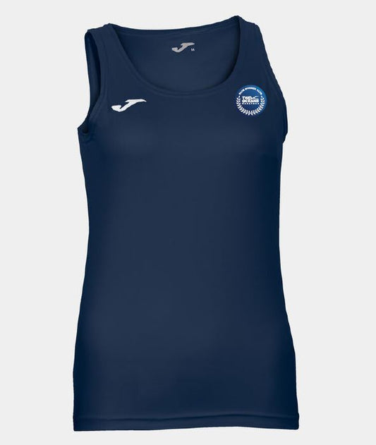 Blue Number Women's Sleeveless Shirt