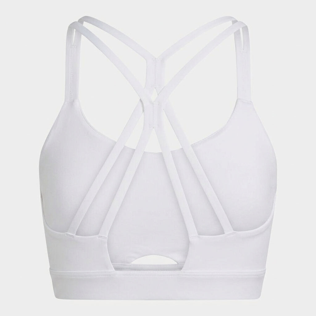 INDOOR GYM SPORTS BRA WHITE