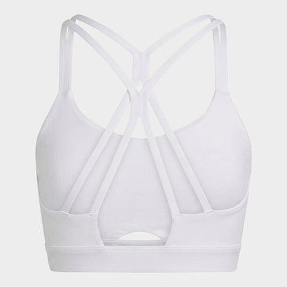 INDOOR GYM SPORTS BRA WHITE