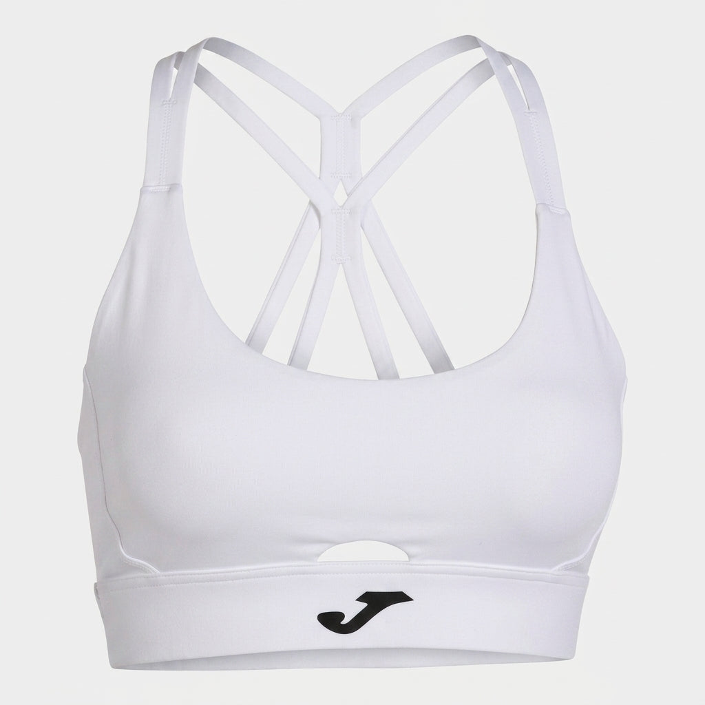 INDOOR GYM SPORTS BRA WHITE