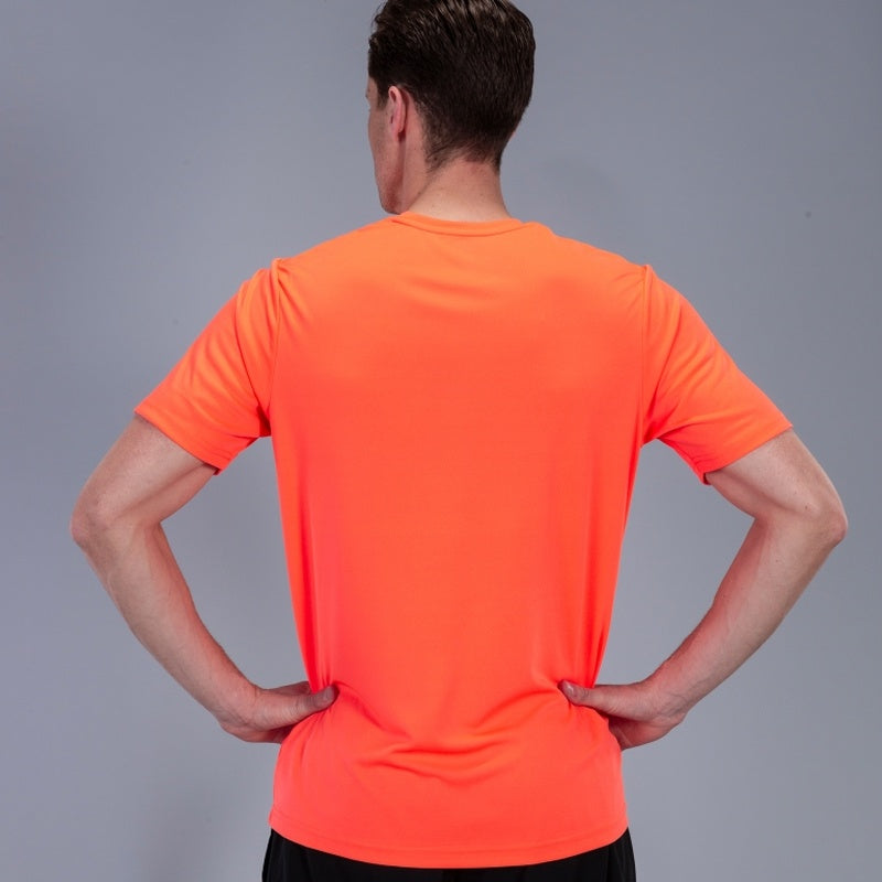 Fluorescent Orange Combi Coral Sports T-shirt