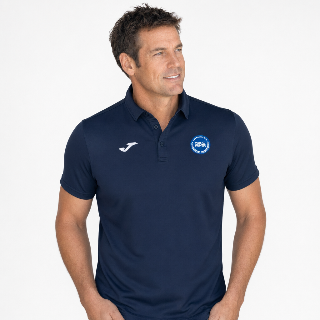 Blue Number Polo Shirt