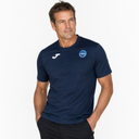 Blue Number Combi Short Sleeve T-Shirt
