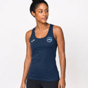 Blue Number Women's Sleeveless Shirt