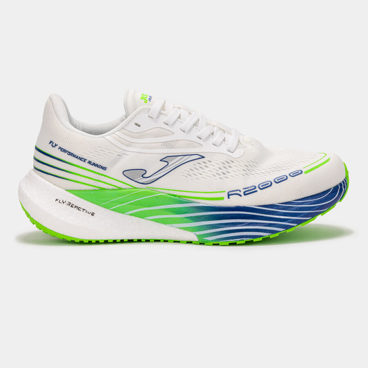 R.2000 2602 White Royal Blue Running Shoes