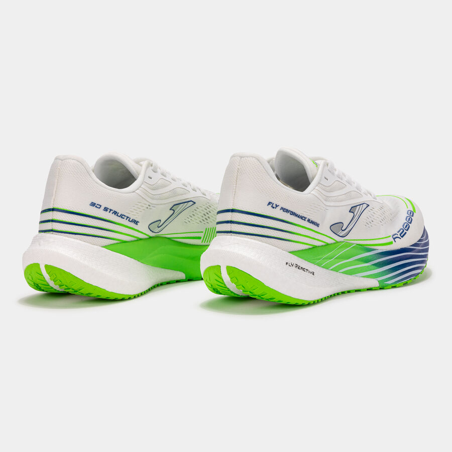 R.2000 2602 White Royal Blue Running Shoes