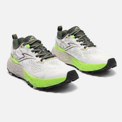 Sima 2602 White Trail Running Shoes