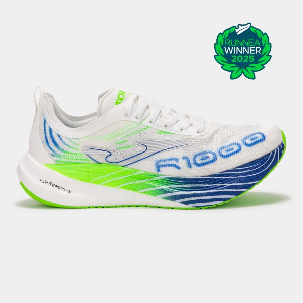 R-1000 2602 White Royal Blue Running Shoes