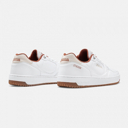 C.STADIUM MEN 2608 WHITE ORANGE