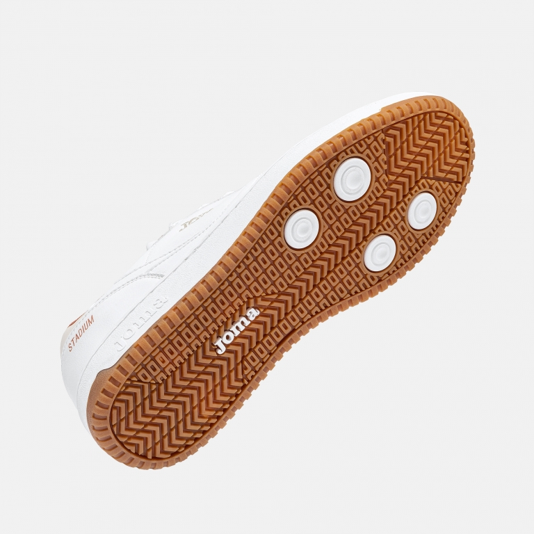 C.STADIUM MEN 2608 WHITE ORANGE – Joma Sport