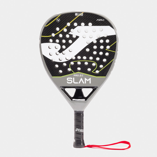 SLAM PRO PADDLE RACKET LIGHT GRAY BLACK