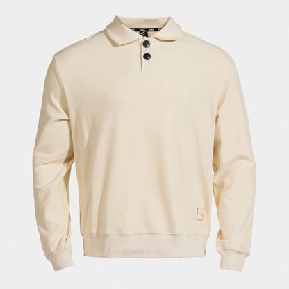 POLO LONG SLEEVE MIMETIC BEIGE