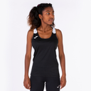 RECORD II TANK TOP BLACK WHITE
