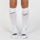 SOCK LONG COMPRESSION WHITE